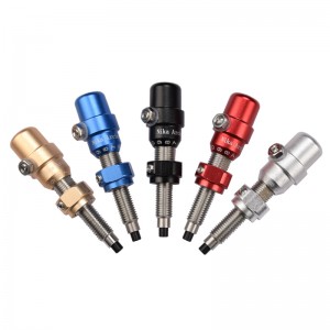 ニカアーチェリー250001アーチェリーの再発弓射撃ねじ圧ボタンのためのプラスチックコアプランジャー