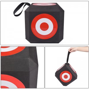 アーチェリー目標射撃と練習で広く使用されているElong Outhoor 410033 23 * 23 CM EVAアーチェリー目標