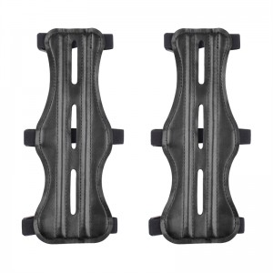 Elong屋外44Ag01 8.5インチアームガード調節可能なダブルフェイスアーチェリー前腕保護