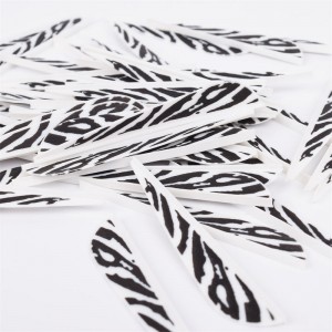 Elongarrow 3インチDIY矢印用のゴム製のベーン